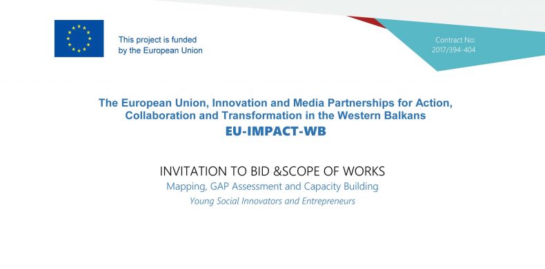 INVITATION TO BID & SCOPE OF WORKS | Mapping, GAP Assessment and Capacity Building | Young Social Innovators and Entrepreneurs