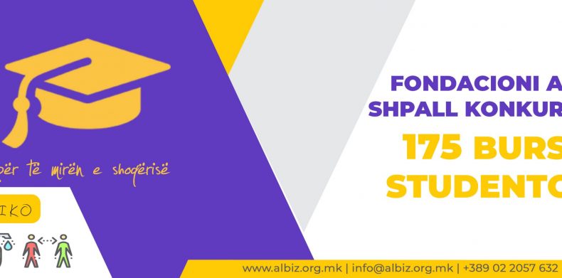 Fondacioni ALBIZ shpall konkurs për programin “Bursa studentë për vitin akademik 2020/21”