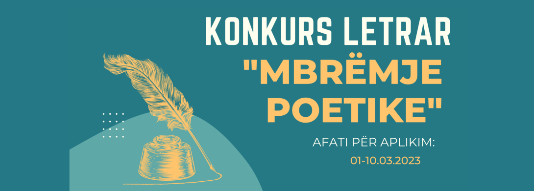 Konkurs letrar “Mbrëmje poetike”