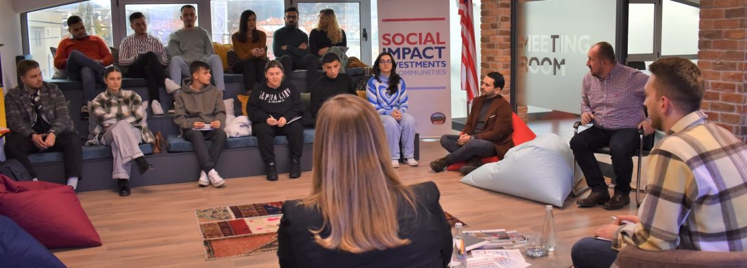 “Takimi me USAID: Fuqizimi i liderëve të rinj në Maqedoninë e Veriut”