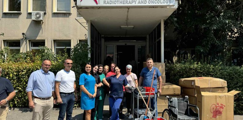 Donacion për Klinikën universitare për radioterapi dhe onkolgji