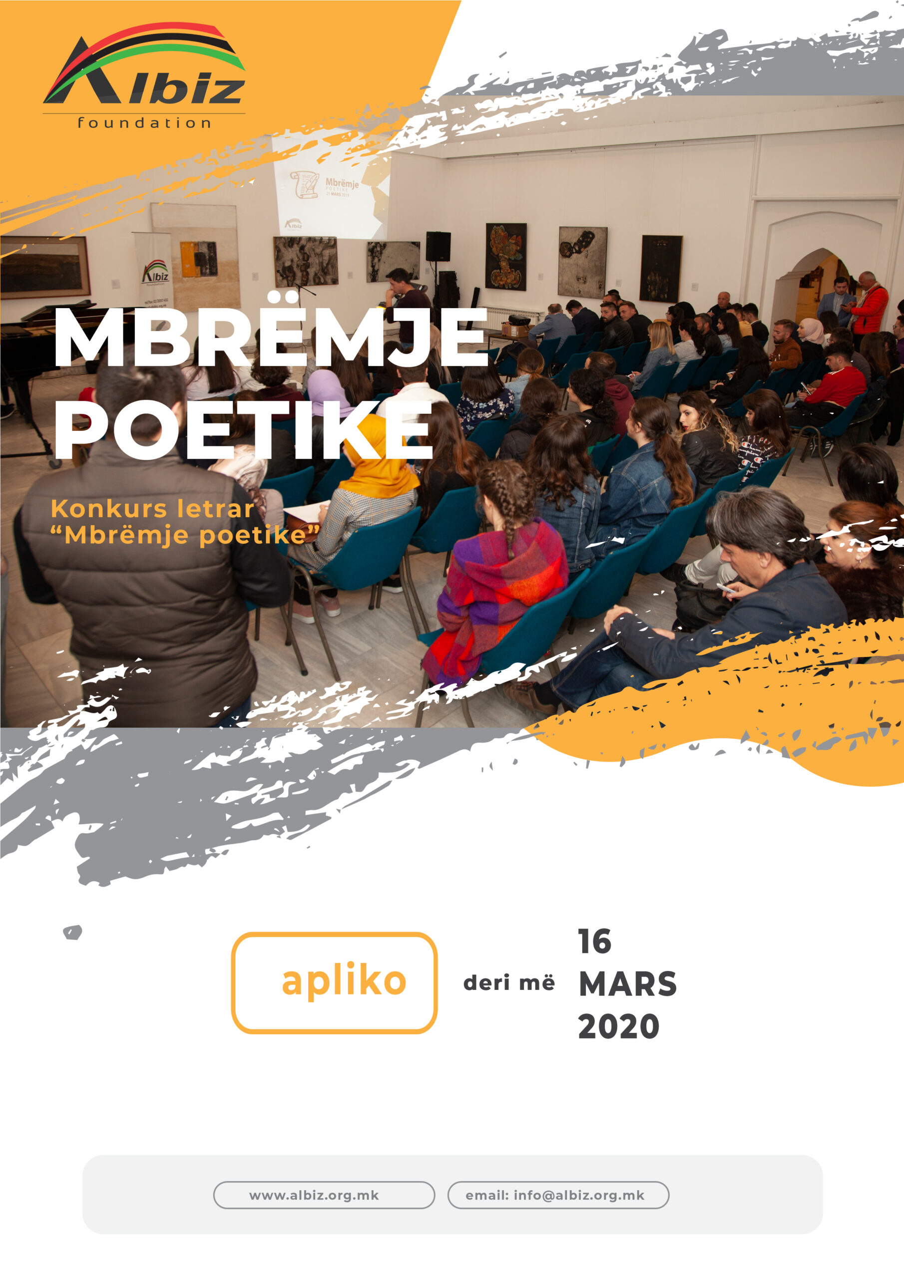 Konkurs letrar “Mbrëmje poetike”