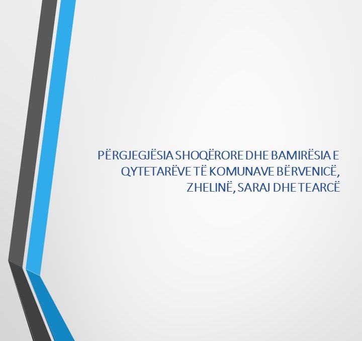 Përgjegjësia shoqërore dhe bamirëse e qytetarëve | Опшественета одговорност и добротвоност на ѓраганите