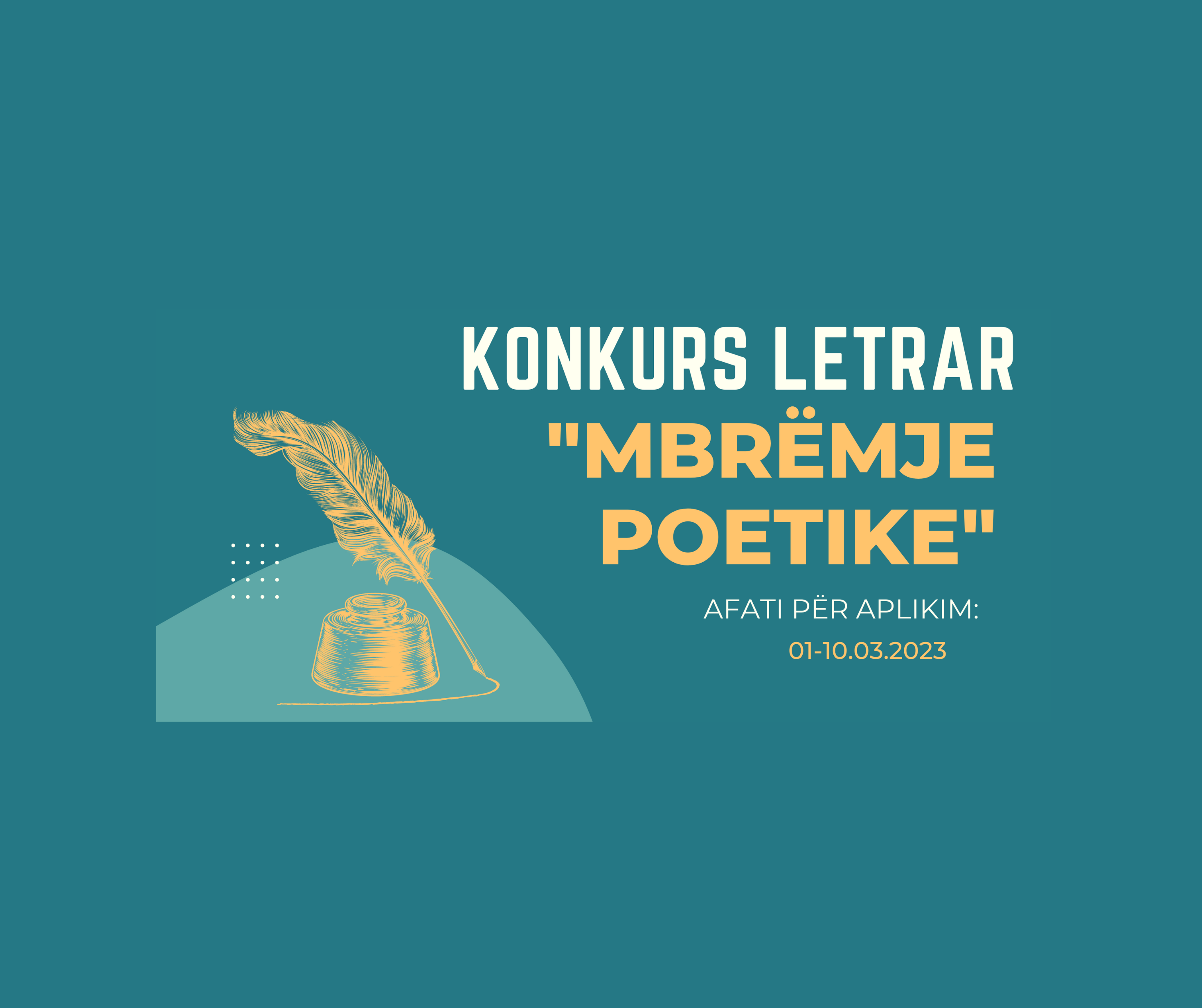 Konkurs letrar “Mbrëmje poetike”