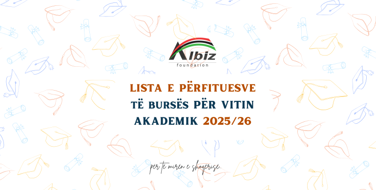 Lista e 175 përfituesve të bursës për vitin akademik 2025/26